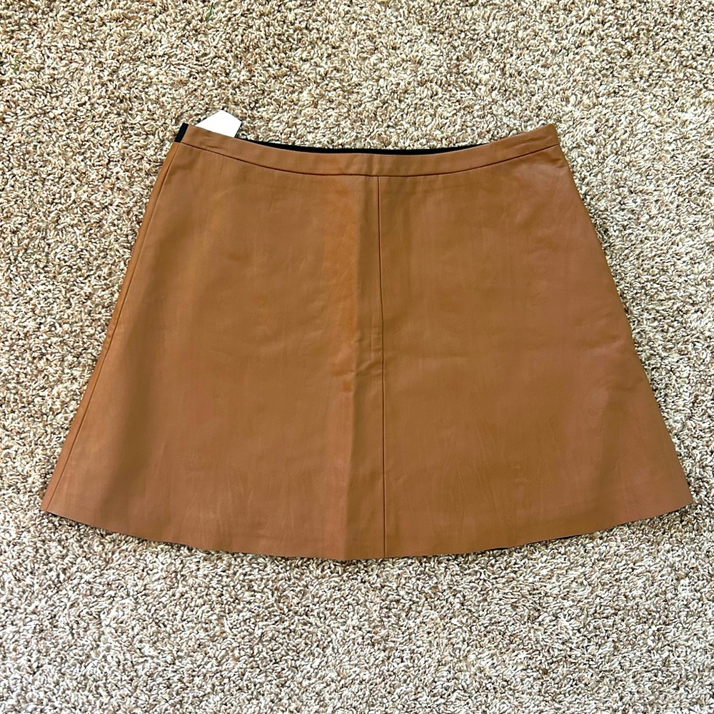 BCBG Leather Skirt